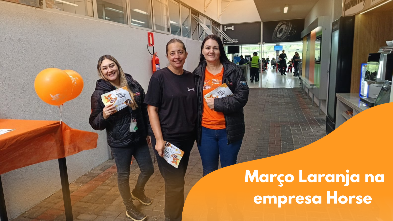 Março Laranja na Horse